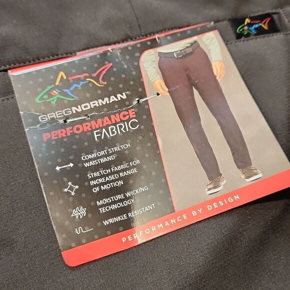 💥Brand New!💥 Greg Norman Men's Performance Slacks - SIZE 38×34 - Picture 6 of 8